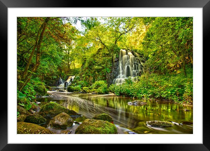 Where the water falls and dreams come true  Framed Mounted Print by JC studios LRPS ARPS