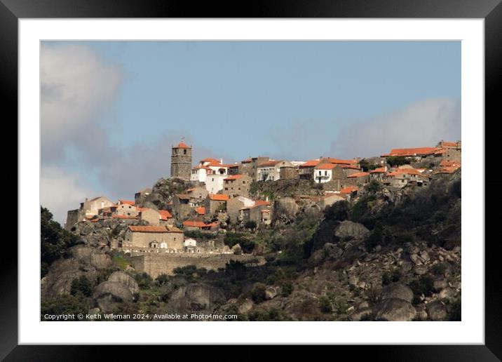 Monsanto Portugal Framed Mounted Print by Keith Wileman