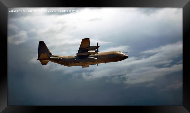 C-130J Hercules Framed Print by Tom McPherson