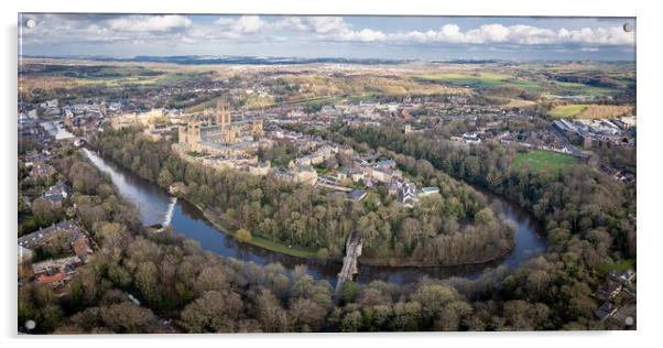 Durham Cathedral Acrylic by Apollo Aerial Photography