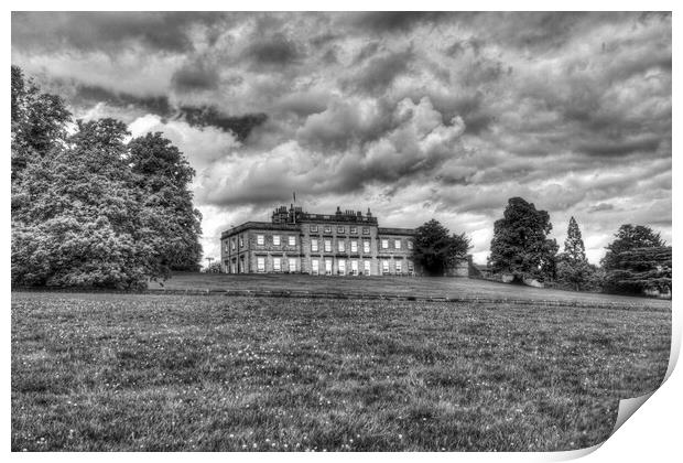 Cannon Hall Barnsley Print by Apollo Aerial Photography