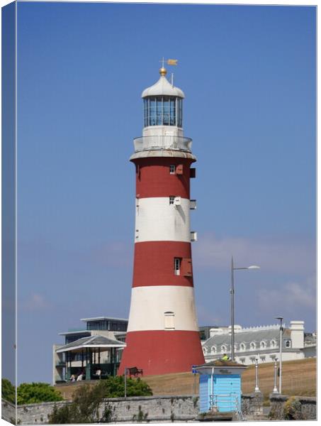 Lighthouse, Smeaton's Tower Canvas Print by Bryan 4Pics