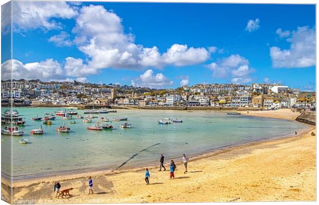 St.Ives Canvas Print by Ian Stone