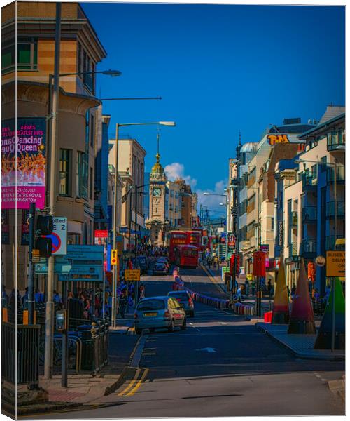 West Street, Brighton Canvas Print by Chris Lord