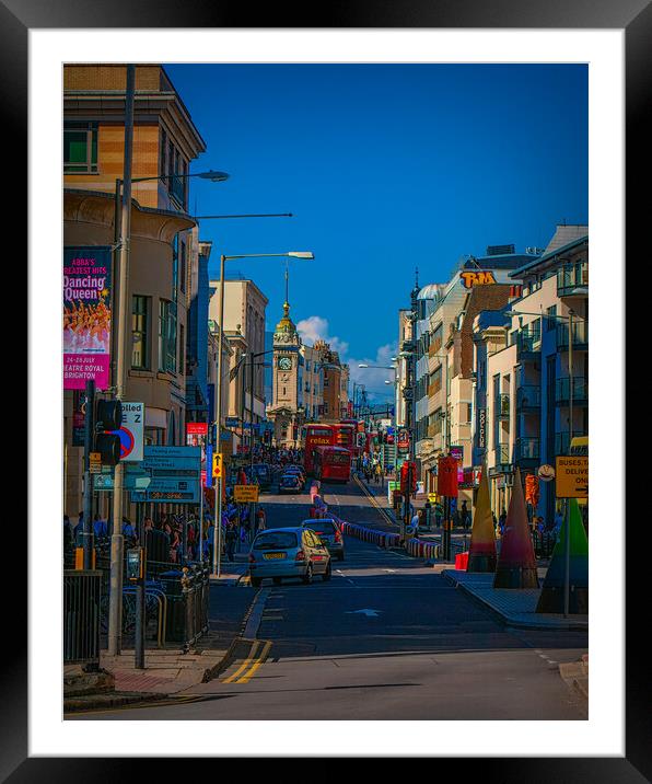 West Street, Brighton Framed Mounted Print by Chris Lord
