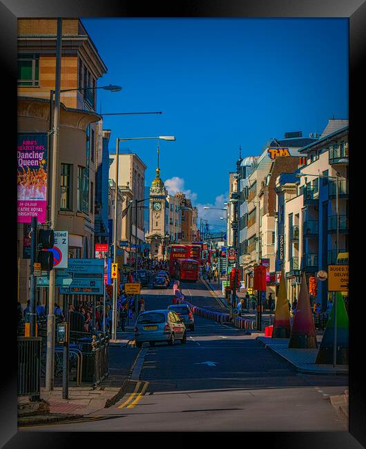West Street, Brighton Framed Print by Chris Lord