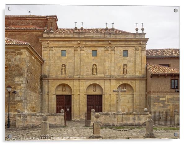 Monastery of Santa Clara - Carrion de los Condes Acrylic by Laszlo Konya