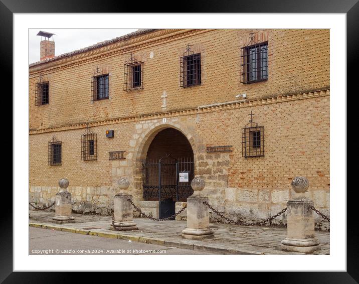 Museum of the Monastery of Santa Clara - Carrion de los Condes Framed Mounted Print by Laszlo Konya