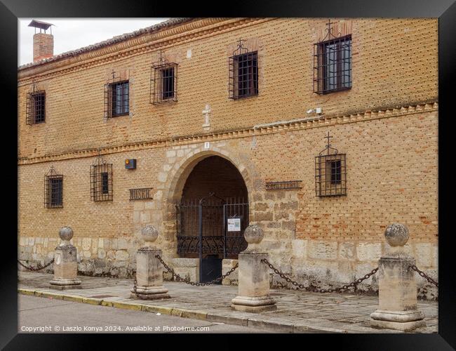 Museum of the Monastery of Santa Clara - Carrion de los Condes Framed Print by Laszlo Konya