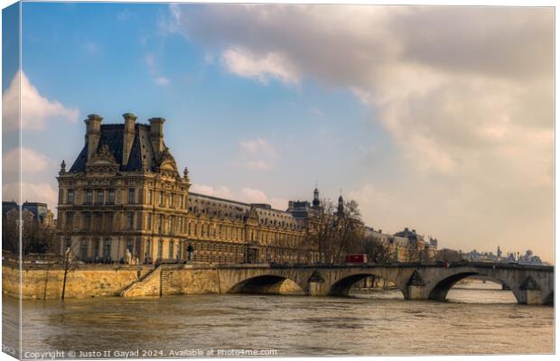 Musée d'Orsay, Paris France Canvas Print by Justo II Gayad