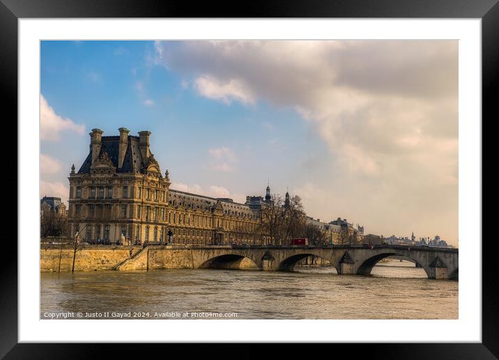 Musée d'Orsay, Paris France Framed Mounted Print by Justo II Gayad