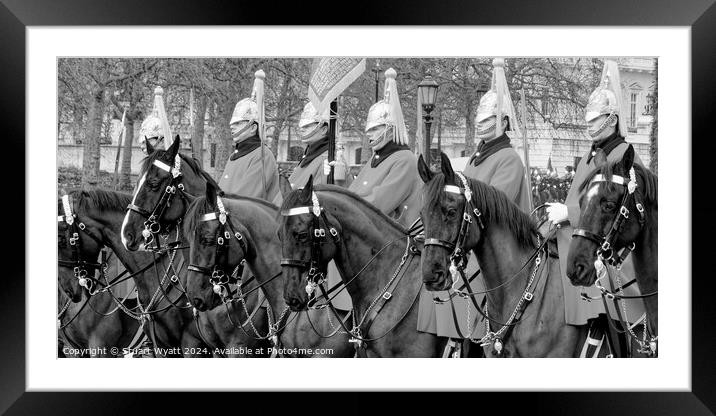 Horse Guards Framed Mounted Print by Stuart Wyatt
