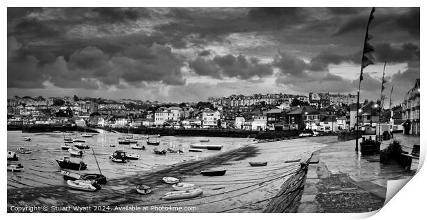 St Ives Print by Stuart Wyatt