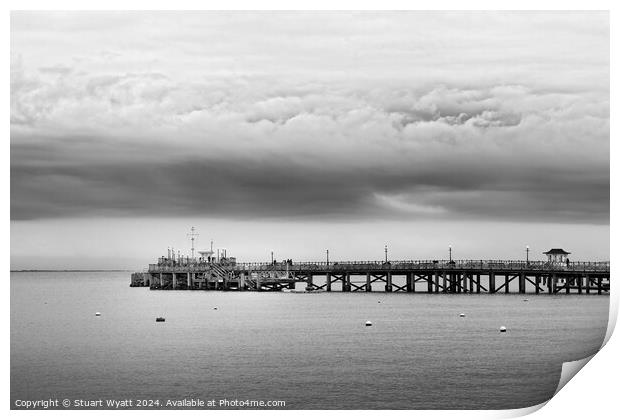 Swanage Pier Print by Stuart Wyatt