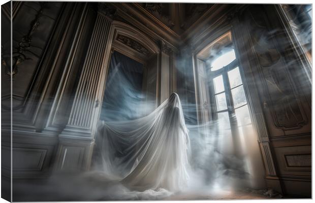 Ghost Canvas Print by T2 