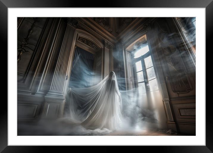 Ghost Framed Mounted Print by T2 