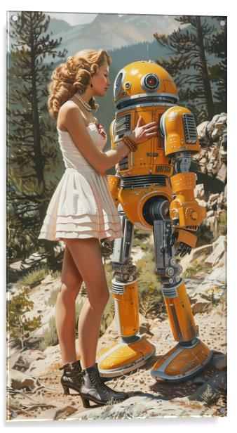 Robot Love Acrylic by T2 