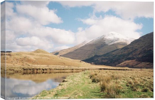 Ben More, Crianlarich, Scotland 7 Canvas Print by Lee Osborne