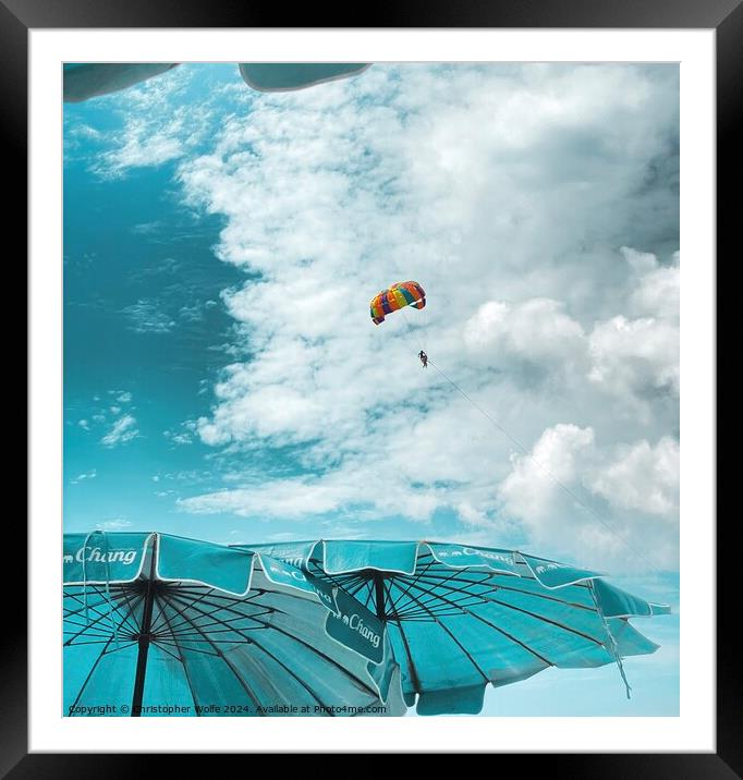 Sky High Framed Mounted Print by Christopher Wolfe