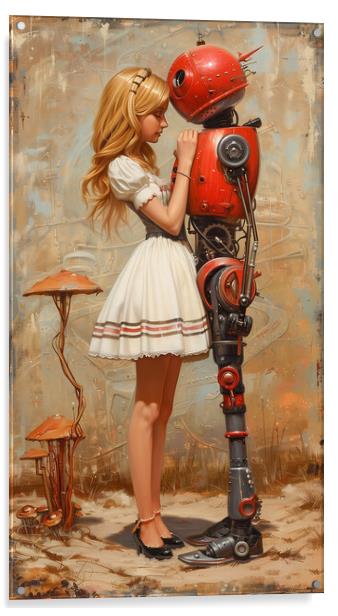 Robot Love Acrylic by T2 