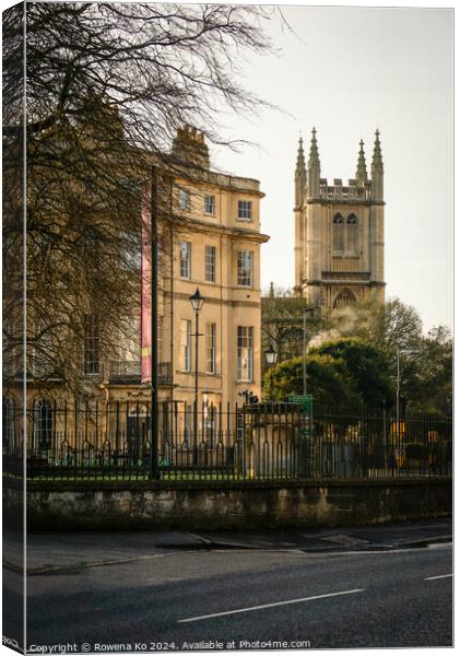 Photography of cotswold city Bath, somerset, UK  Canvas Print by Rowena Ko
