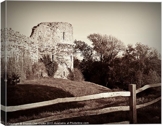 Castle Canvas Print by Sharon Lisa Clarke