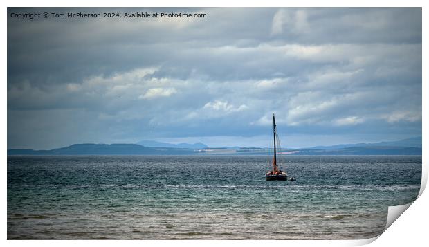 Serenity at Sea Print by Tom McPherson