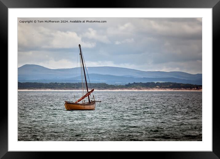 Serenity at Sea Framed Mounted Print by Tom McPherson