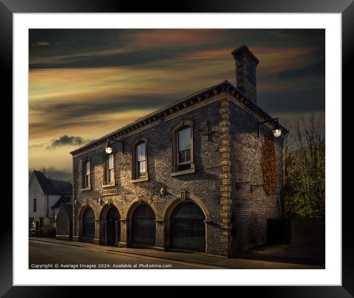 Police station Framed Mounted Print by Ironbridge Images