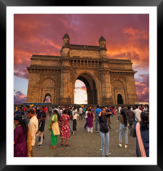 Gateway of India, Mumbai Framed Mounted Print by Alison Chambers