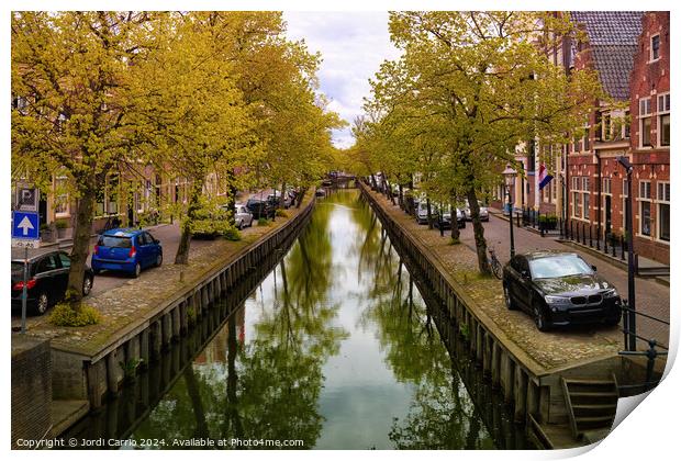 The tranquility of the canal - CR2305-9319-GRACOL Print by Jordi Carrio