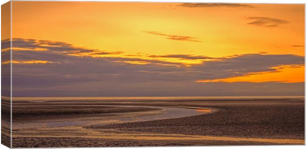 Sunset Canvas Print by Roger Green