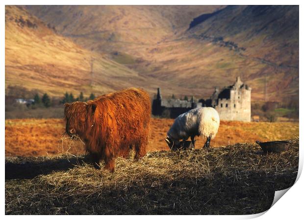 Welcome To Scotland Print by Anthony McGeever