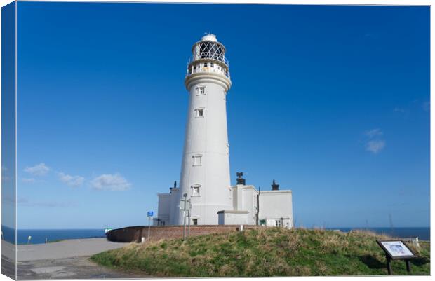 Flamborough Lighthouse  Canvas Print by Alison Chambers