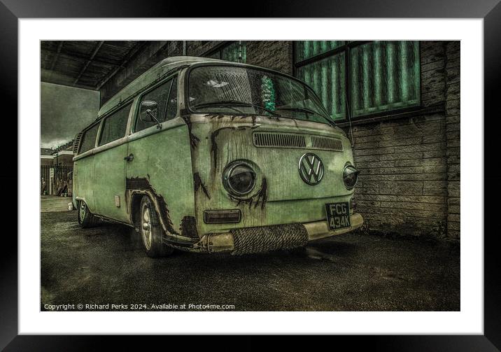 VW in need of some TLC.... Framed Mounted Print by Richard Perks