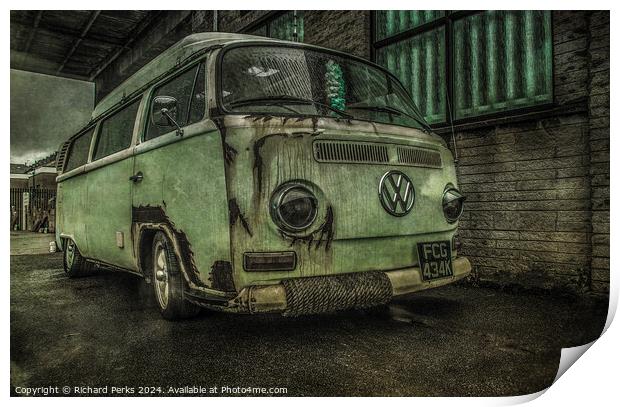 VW in need of some TLC.... Print by Richard Perks
