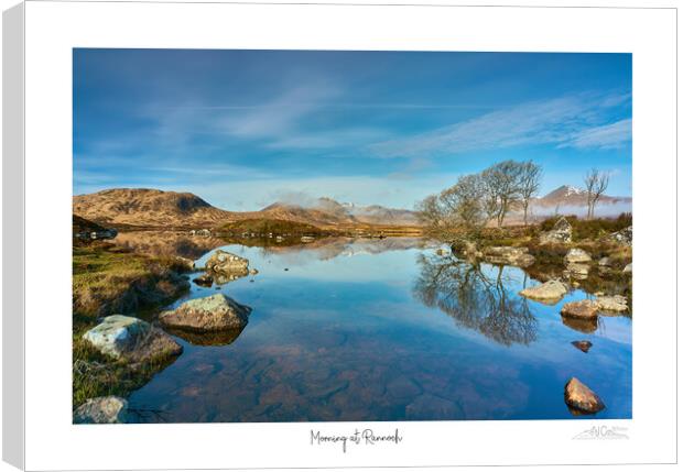 Morning at Rannoch  Canvas Print by JC studios LRPS ARPS