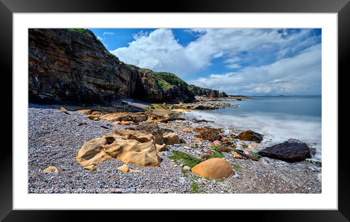 Moray Firth Seascape Framed Mounted Print by Tom McPherson