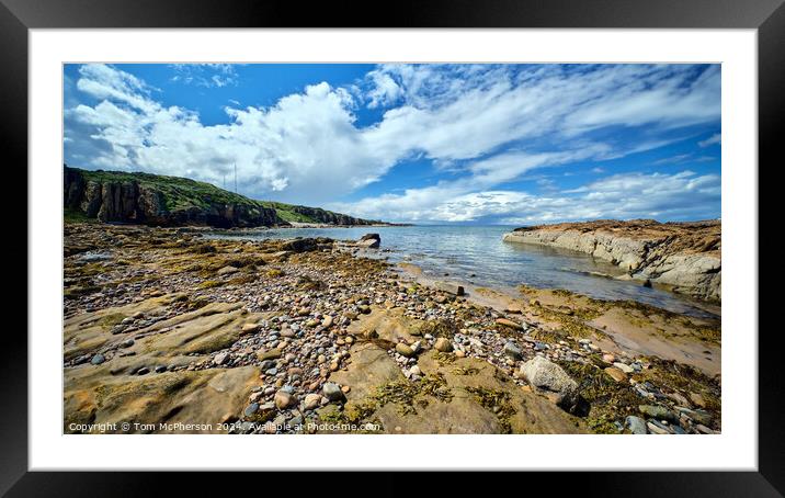 Moray Firth Seascape Framed Mounted Print by Tom McPherson