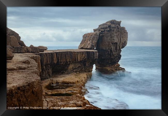 Pulpit Rock Framed Print by Philip Thulbourn