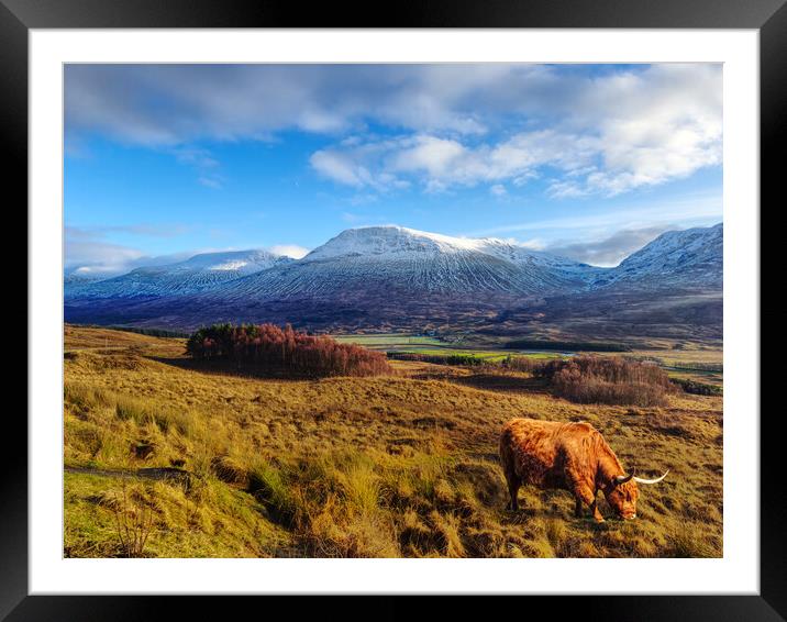 Loch Tulla Viewpoint Scotland Framed Mounted Print by Alison Chambers