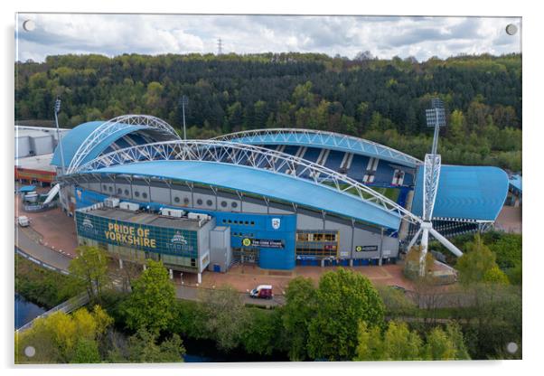 John Smiths Stadium Huddersfield Acrylic by Apollo Aerial Photography