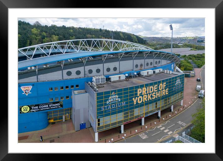 John Smiths Stadium Framed Mounted Print by Apollo Aerial Photography