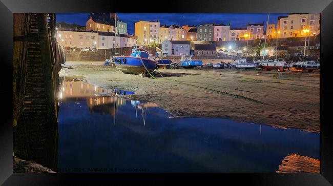 Tenby Harbour Framed Print by Alan Smith