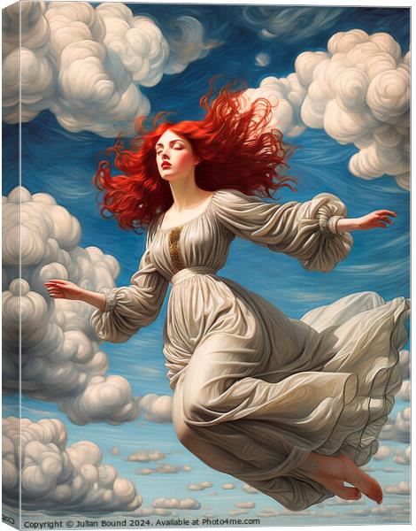Floating in Dreams Canvas Print by Julian Bound