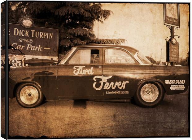 Ford Fever Canvas Print by Marie Castagnoli