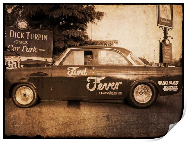 Ford Fever Print by Marie Castagnoli