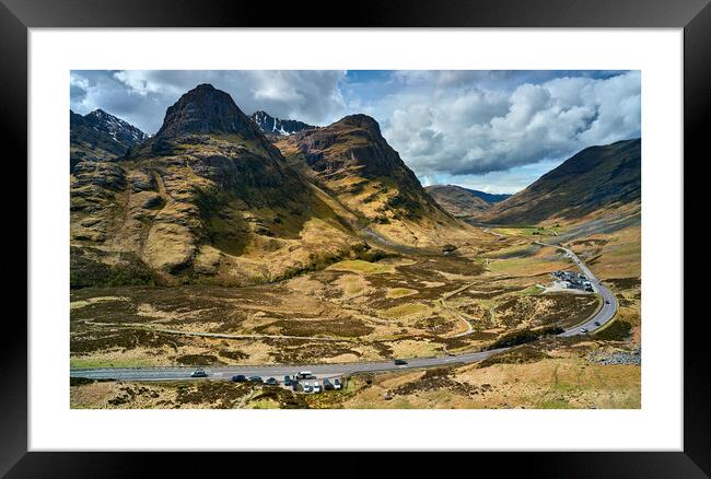 Glencoe three sisters Scotlands Highlands Framed Print by JC studios LRPS ARPS