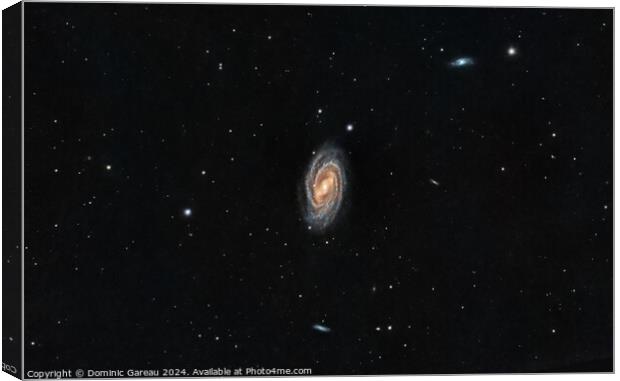 Messier 109 Canvas Print by Dominic Gareau