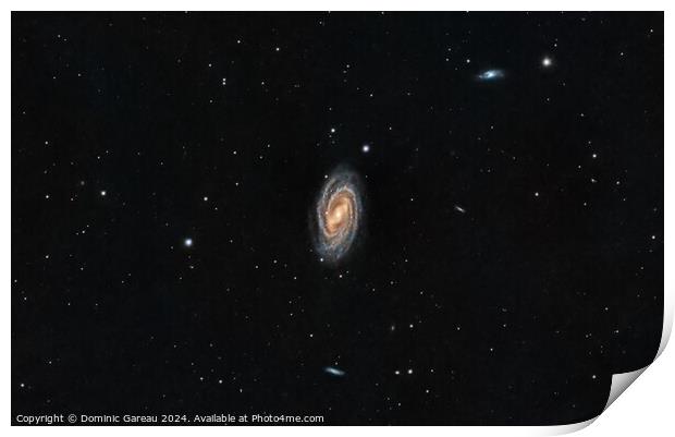 Messier 109 Print by Dominic Gareau
